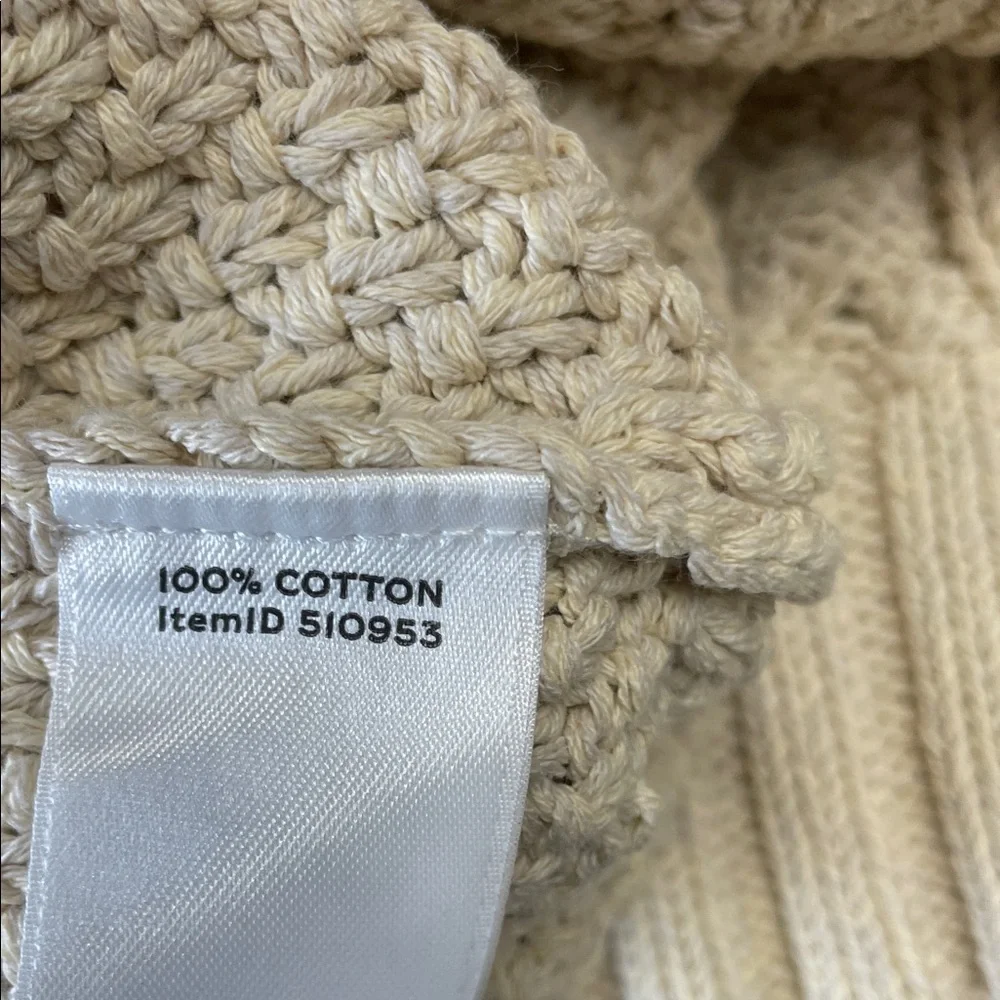 L.L.‎ Bean Men's 100 % cotton Patterned Crewneck Sweater